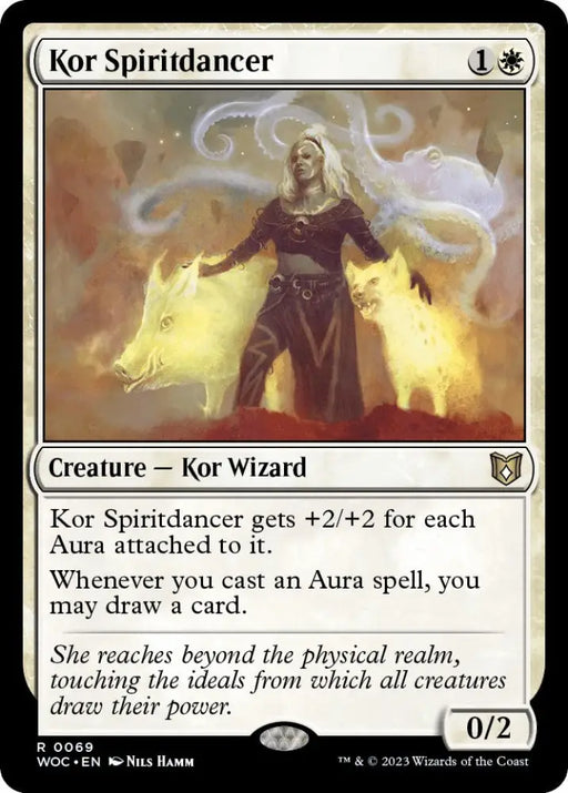 Kor Spiritdancer [Wilds of Eldraine Commander] - MTG Single