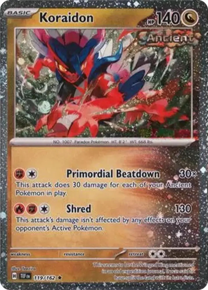 Koraidon (119/162) (Cosmos Holo) [Miscellaneous Cards] - Pokemon Single