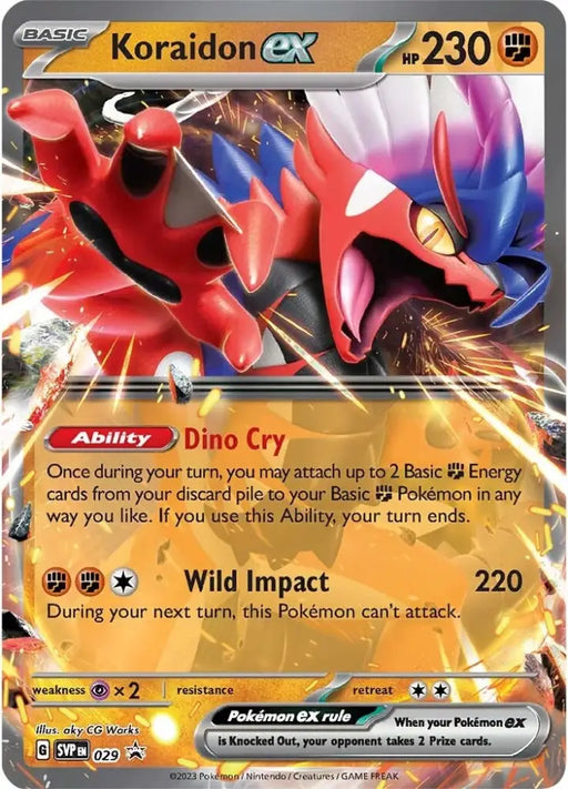 Koraidon ex (029) [Scarlet & Violet: Black Star Promos] - Pokemon Single