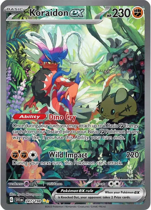 Koraidon ex (247/198) [Scarlet & Violet: Base Set] - Pokemon Single