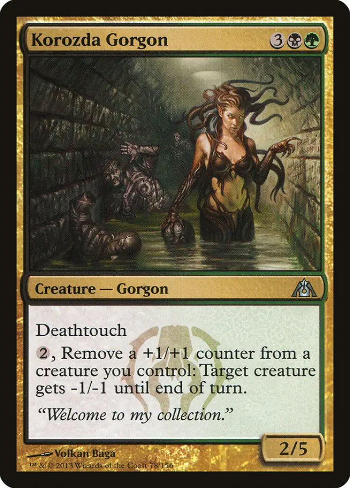 Korozda Gorgon [Dragon’s Maze] - MTG Single