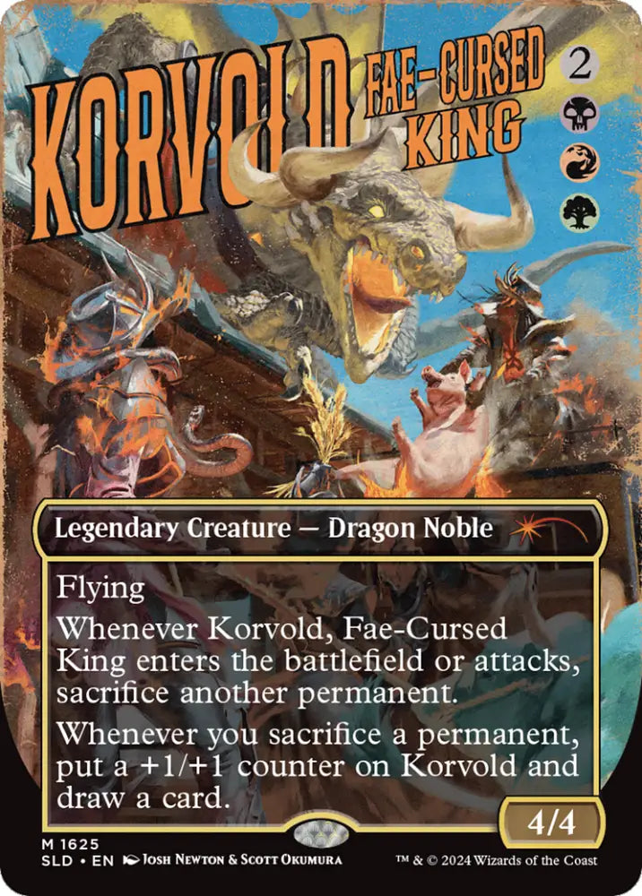 Korvold Fae-Cursed King [Secret Lair Drop Series] - MTG Single
