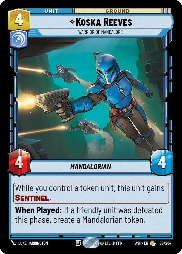 Koska Reeves - Warrior of Mandalore (79/264) [Ashes of the Empire]