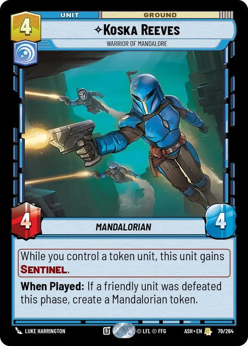 Koska Reeves - Warrior of Mandalore (79/264) [Ashes of the Empire]