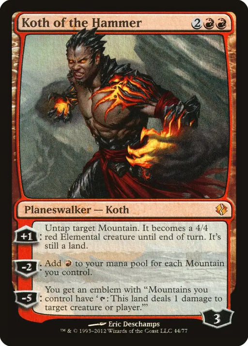 Koth of the Hammer [Duel Decks: Venser vs. Koth] - MTG Single