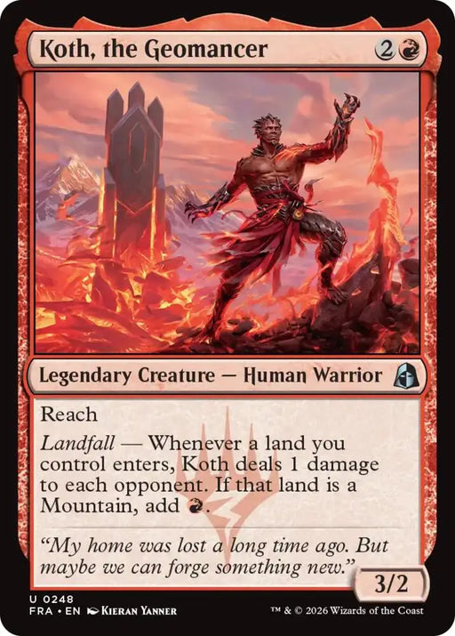 Koth, the Geomancer (248) [Reality Fracture]