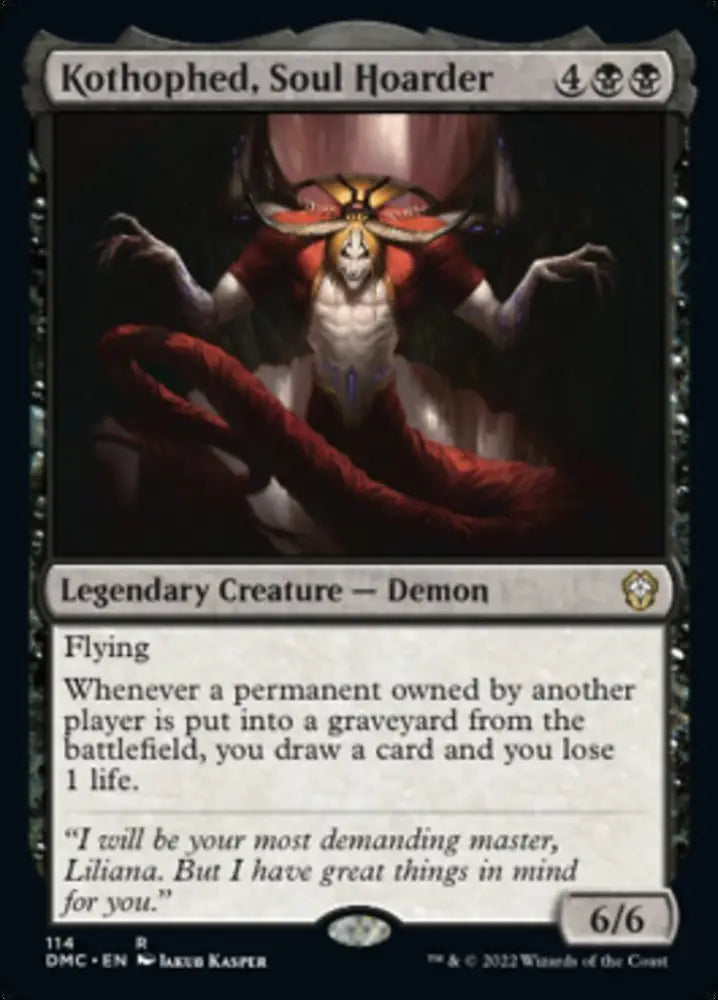 Kothophed Soul Hoarder [Dominaria United Commander] - MTG Single