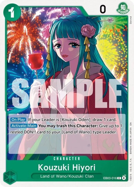 Kouzuki Hiyori (EB03-016) [Extra Booster: One Piece Heroines Edition]