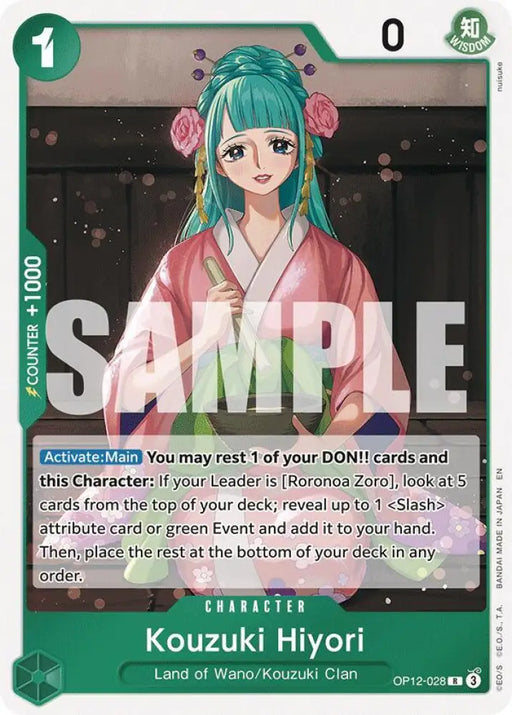 Kouzuki Hiyori (OP12-028) [Legacy of the Master]