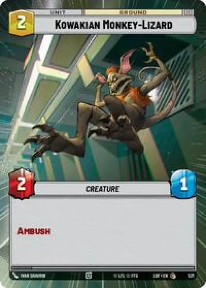 Kowakian Monkey-Lizard (Hyperspace) (521) [Legends of the Force]