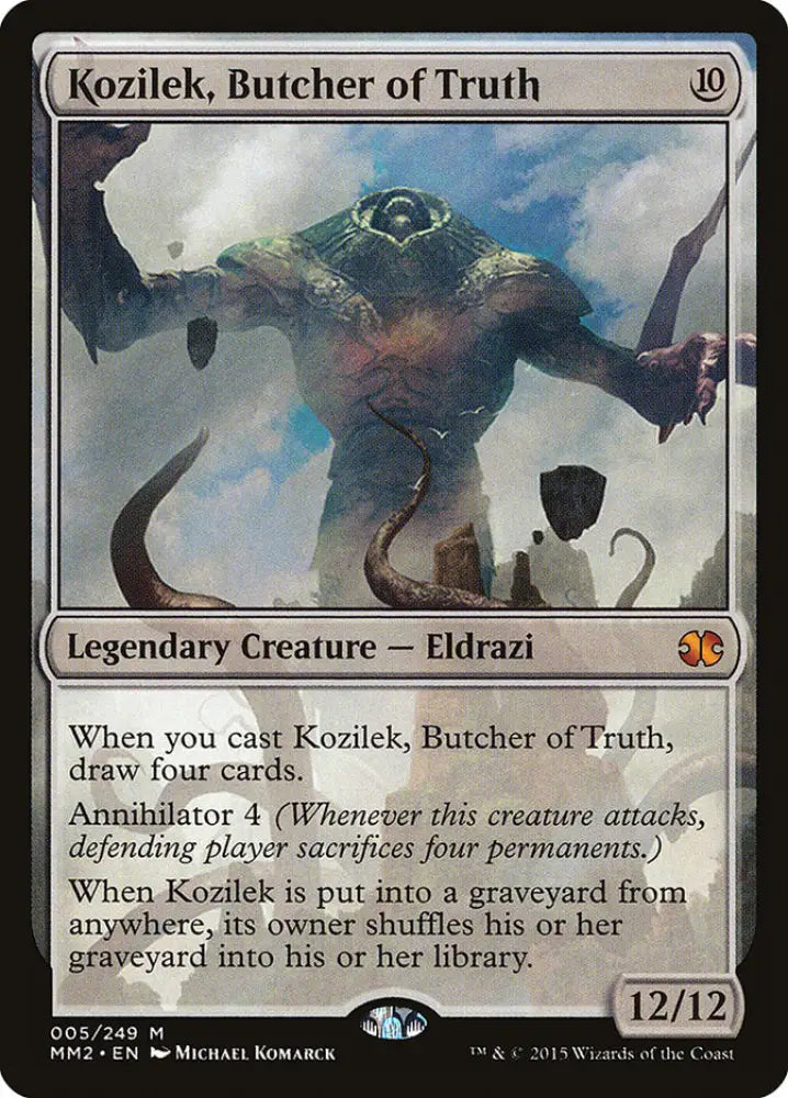 Kozilek Butcher of Truth [Modern Masters 2015] - MTG Single