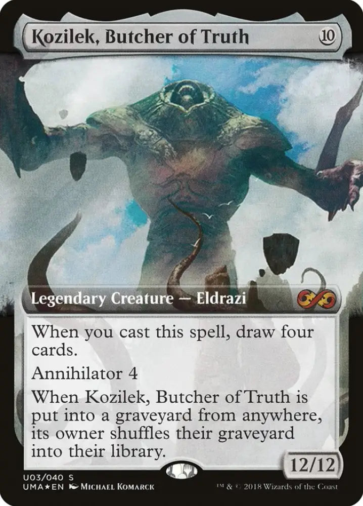 Kozilek Butcher of Truth (Topper) [Ultimate Masters Box Topper] - MTG Single