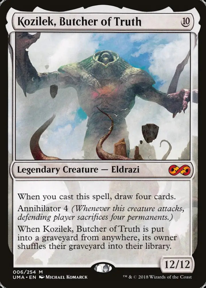 Kozilek Butcher of Truth [Ultimate Masters] - MTG Single