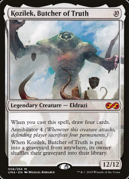 Kozilek Butcher of Truth [Ultimate Masters] - MTG Single