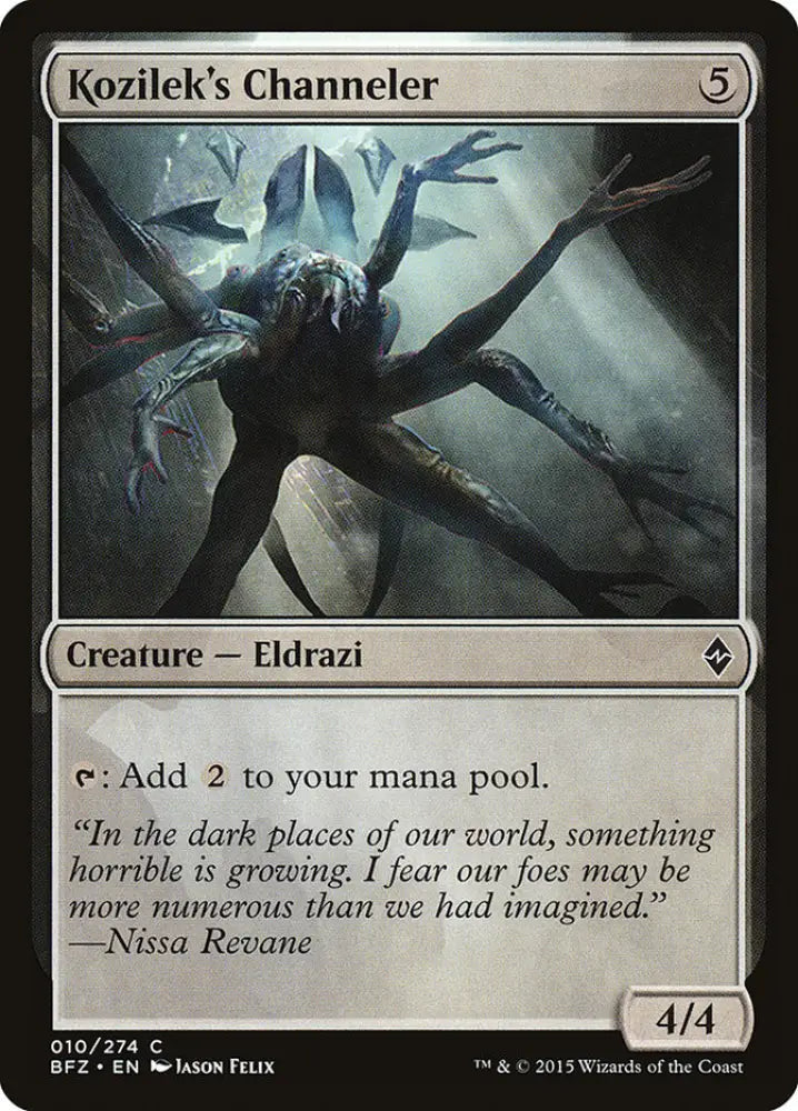 Kozilek’s Channeler [Battle for Zendikar] - MTG Single