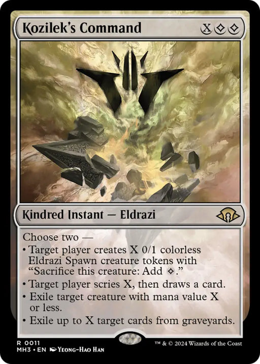 Kozilek’s Command [Modern Horizons 3] - MTG Single