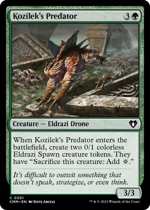 Kozilek’s Predator [Commander Masters] - MTG Single