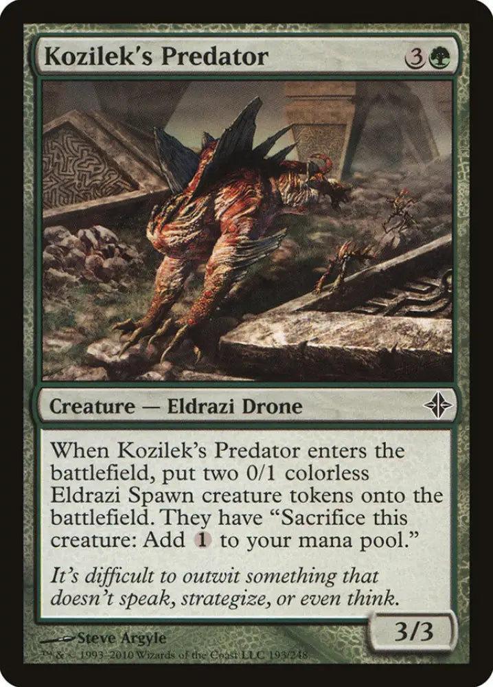 Kozilek’s Predator [Rise of the Eldrazi] - MTG Single