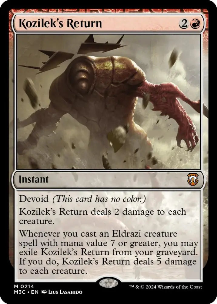 Kozilek’s Return [Modern Horizons 3 Commander] - MTG Single