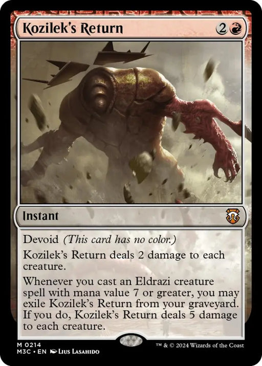 Kozilek’s Return [Modern Horizons 3 Commander] - MTG Single