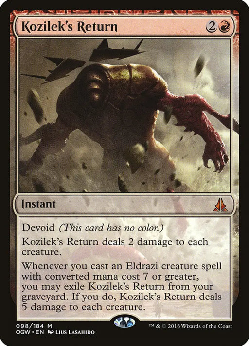 Kozilek’s Return [Oath of the Gatewatch] - MTG Single