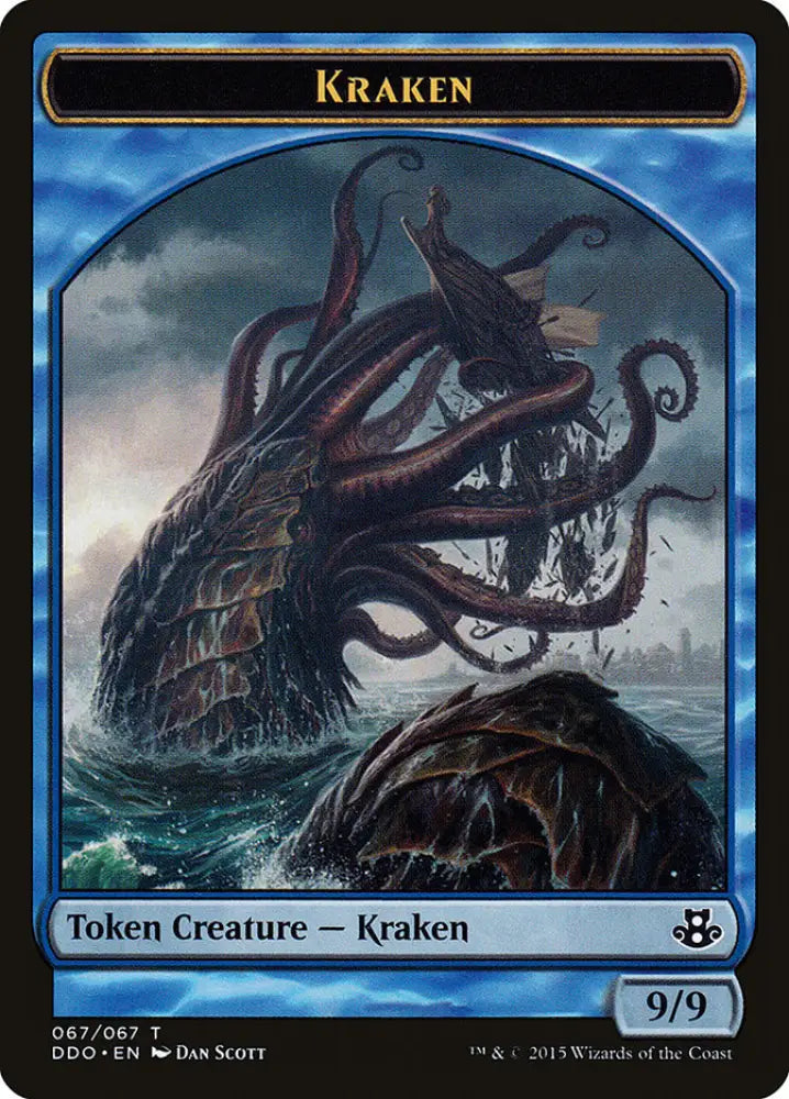 Kraken Token [Duel Decks: Elspeth vs. Kiora] - MTG Single