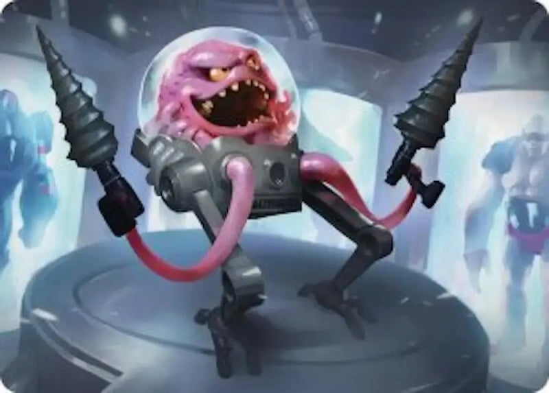 Krang, Master Mind Art Card (4/54) [Teenage Mutant Ninja Turtles Art Series]