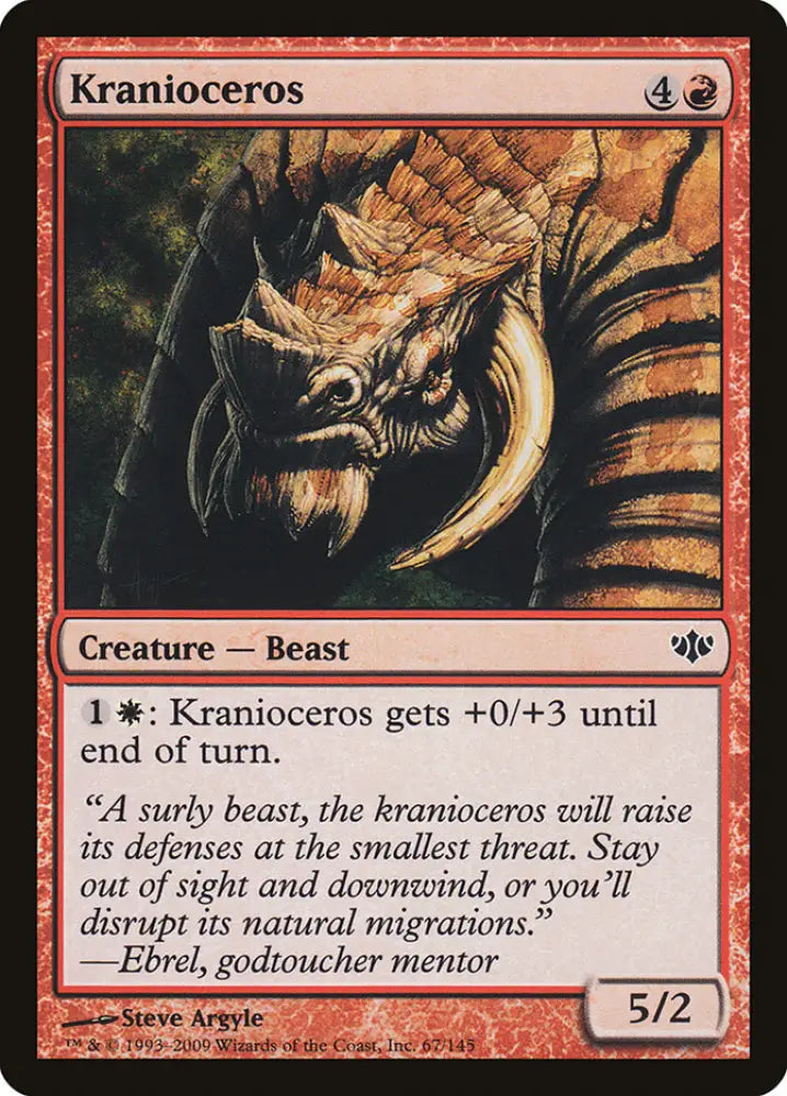 Kranioceros [Conflux] - MTG Single