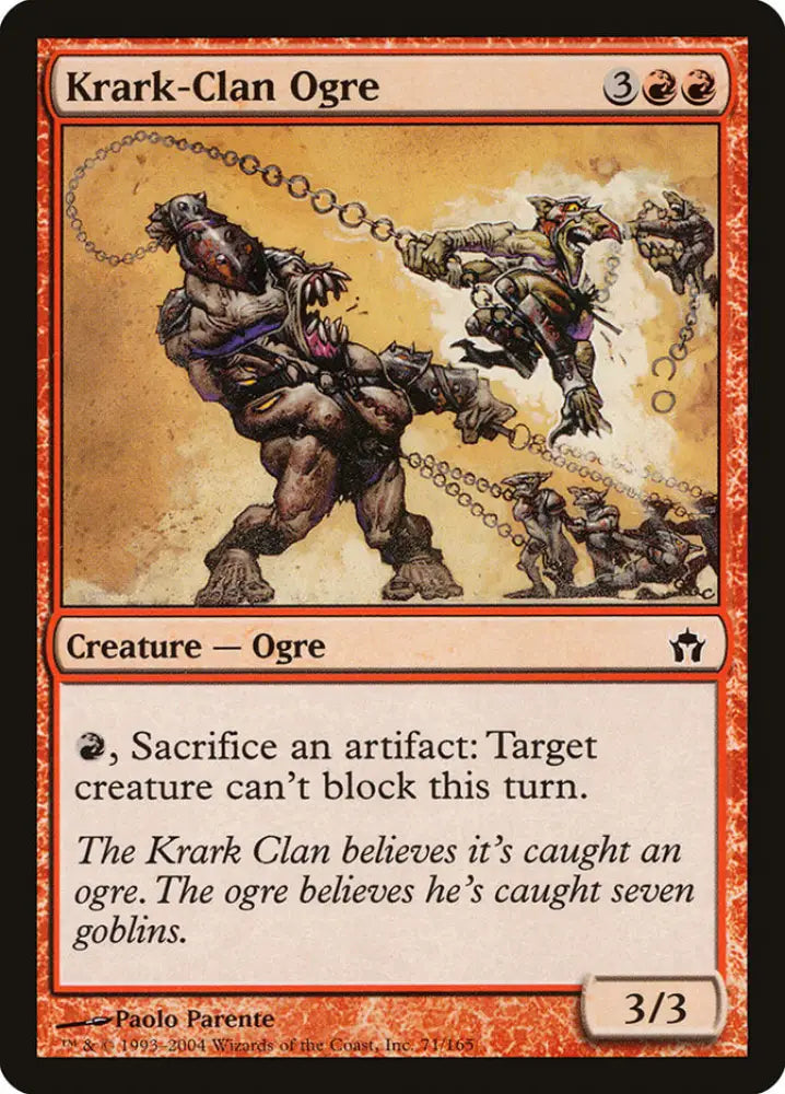 Krark-Clan Ogre [Fifth Dawn] - MTG Single