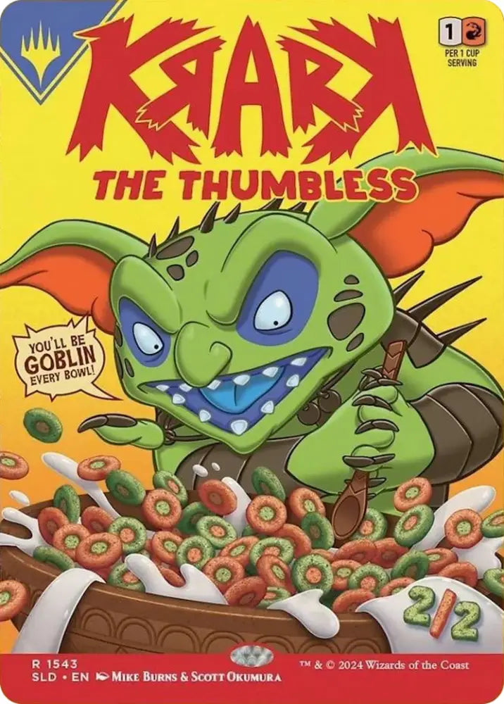 Krark the Thumbless [Secret Lair Drop Series] - MTG Single