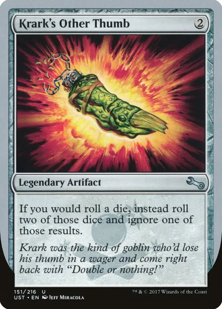 Krark’s Other Thumb [Unstable] - MTG Single