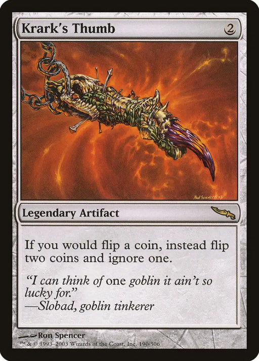Krark’s Thumb [Mirrodin] - MTG Single