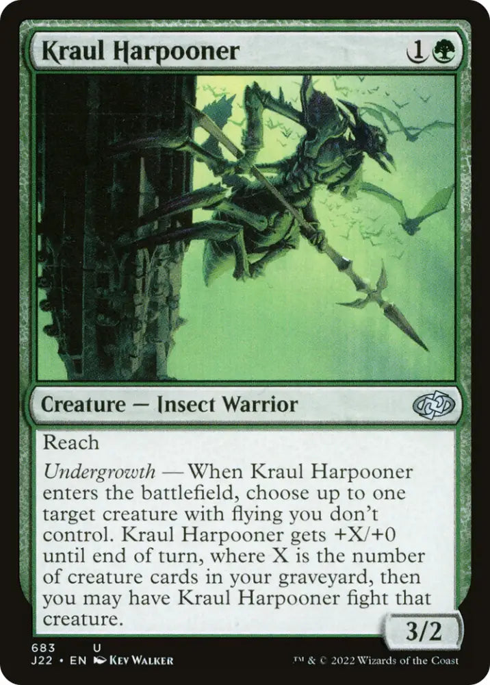 Kraul Harpooner [Jumpstart 2022] - MTG Single