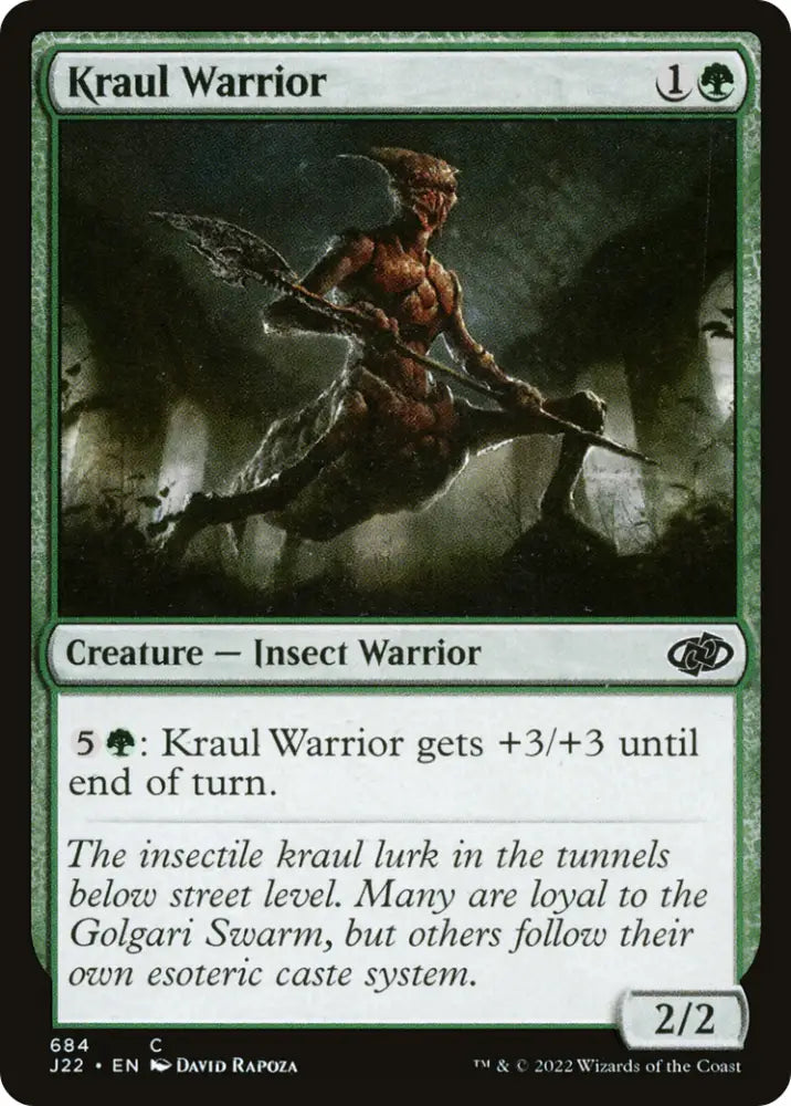 Kraul Warrior [Jumpstart 2022] - MTG Single