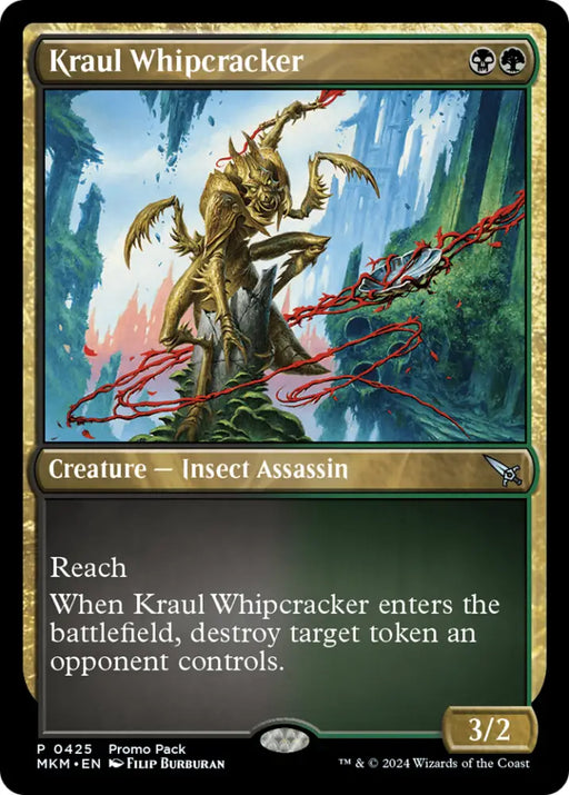 Kraul Whipcracker (Promo Pack) [Murders at Karlov Manor Promos] - MTG Single