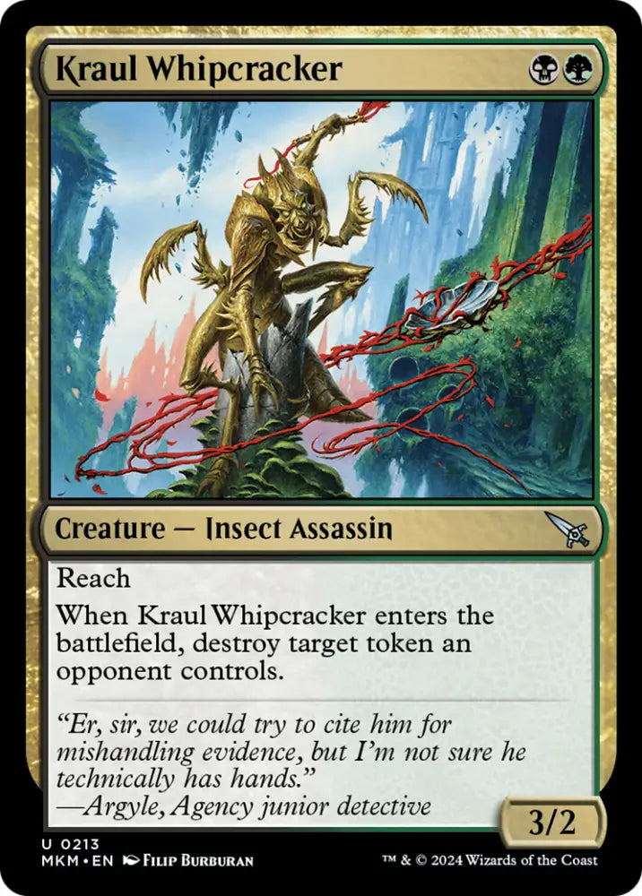 Kraul Whipcracker (Red) [Murders at Karlov Manor] - MTG Single