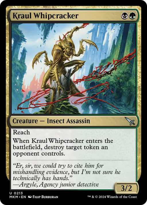 Kraul Whipcracker (Red) [Murders at Karlov Manor] - MTG Single