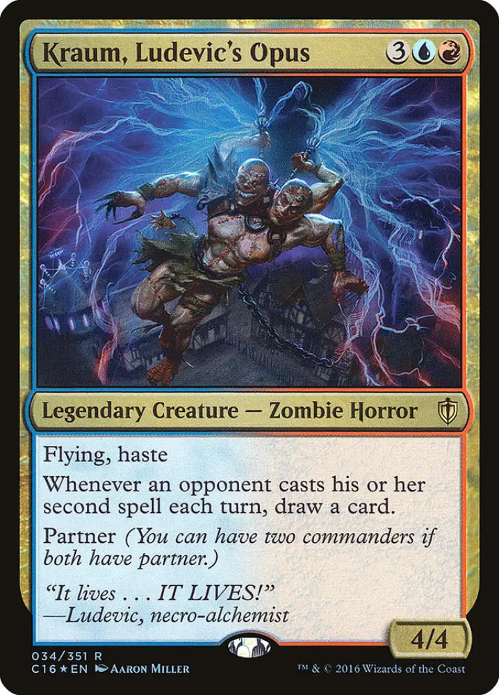 Kraum Ludevic’s Opus [Commander 2016] - MTG Single