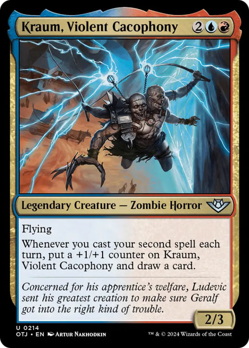 Kraum Violent Cacophony [Outlaws of Thunder Junction] - MTG Single