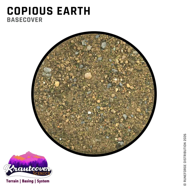 Krautcover Basecovers - Copious Earth 140ml - Miniature Games