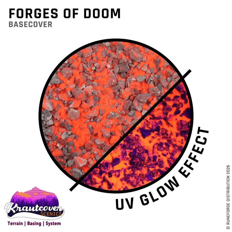 Krautcover Basecovers - Forges of Doom 140ml - Miniature Games