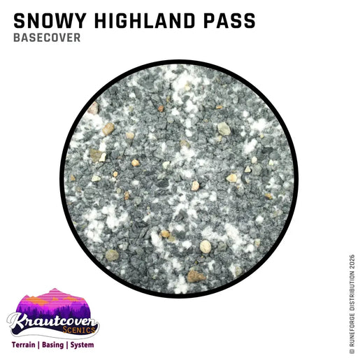 Krautcover Basecovers - Snowy Highland Pass 140ml - Miniature Games