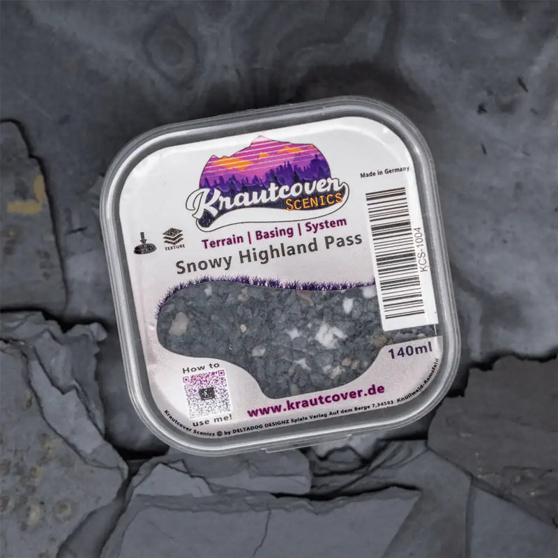 Krautcover Basecovers - Snowy Highland Pass 140ml - Miniature Games