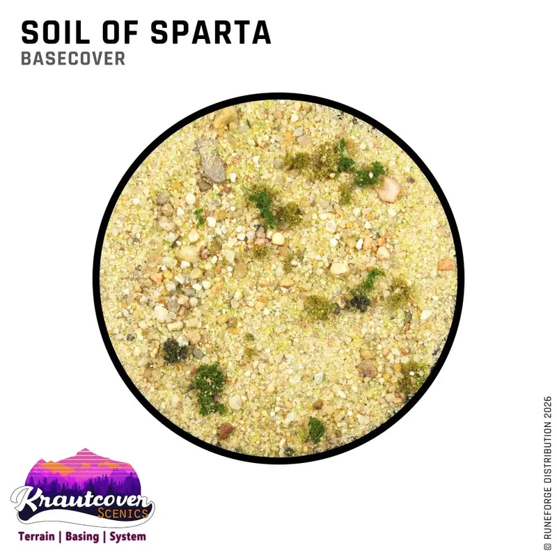 Krautcover Basecovers - Soil of Sparta 140ml - Miniature Games