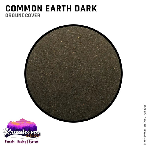 Krautcover Groundcovers - Common Earth Dark 140ml - Miniature Games