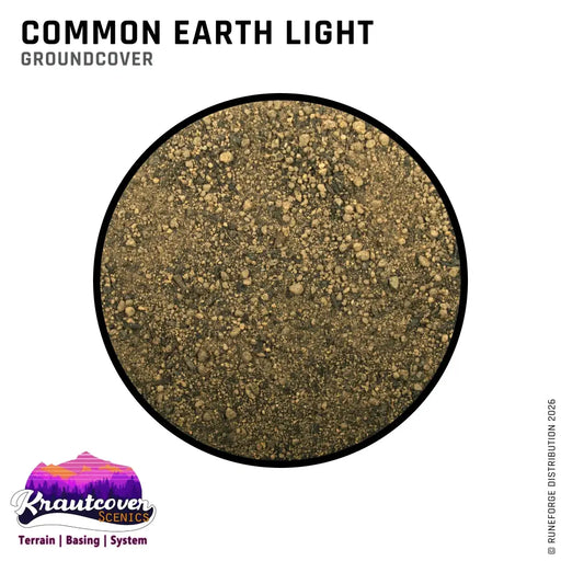 Krautcover Groundcovers - Common Earth Light 140ml - Miniature Games