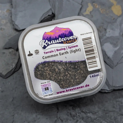Krautcover Groundcovers - Common Earth Light 140ml - Miniature Games