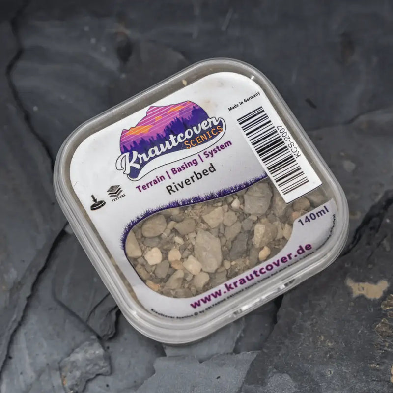 Krautcover Groundcovers - Riverbed 140ml - Miniature Games