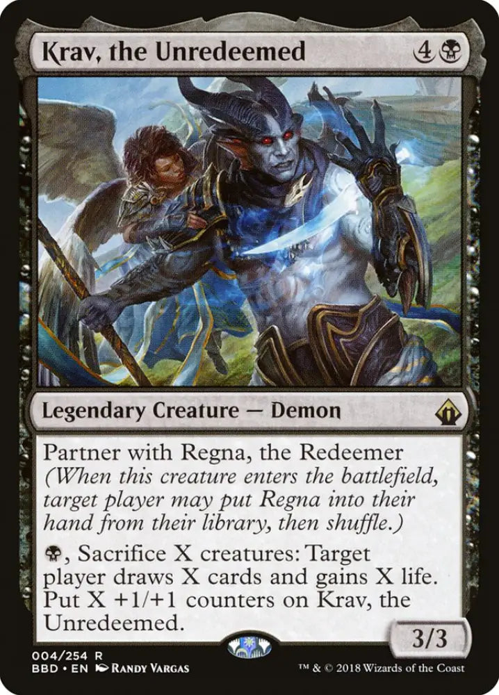 Krav the Unredeemed [Battlebond] - MTG Single