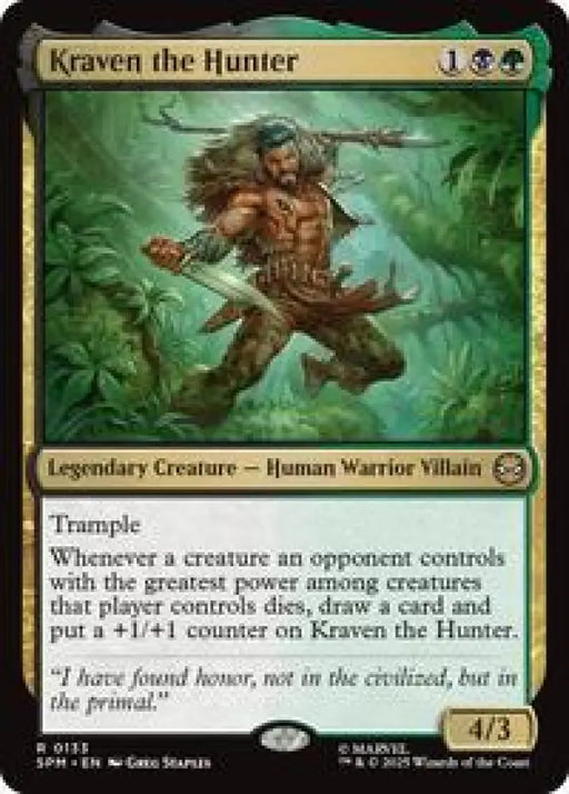 Kraven the Hunter (133) [Marvel's Spider-Man]